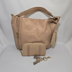 Brahmin Southcoast Eva Hobo/Shoulder Purse + Suri Wallet